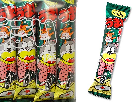 やおきん うまい棒 やさいサラダ味 駄菓子のまとめ買い スナック系駄菓子 駄菓子の卸 通販 ２丁目ひみつ基地