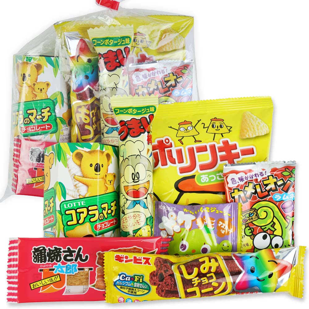 河中堂 300円お菓子詰め合わせAセット 【駄菓子セット・お菓子の詰め合わせ】 | 駄菓子の卸・通販 | ２丁目ひみつ基地