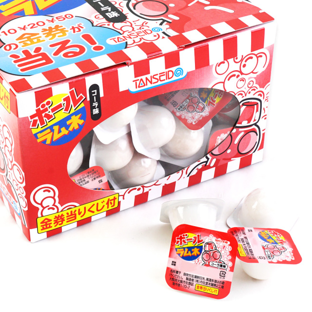 丹生堂 コーラ ボール ラムネ アタリ付き 105個 アタリ15個 駄菓子のまとめ買い ラムネのお菓子 駄菓子の卸 通販 ２丁目ひみつ基地