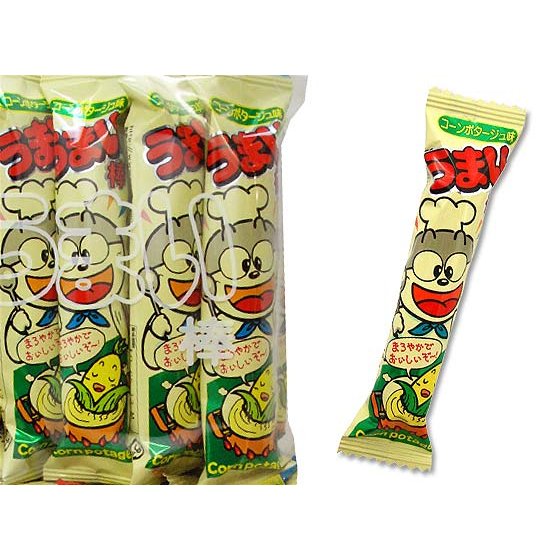 やおきん うまい棒コーンポタージュ （10個入） 【駄菓子のバラ