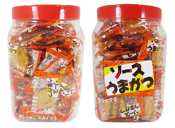 タクマ食品 ソースうまかつ ポット入（100個入） 【駄菓子のまとめ買い