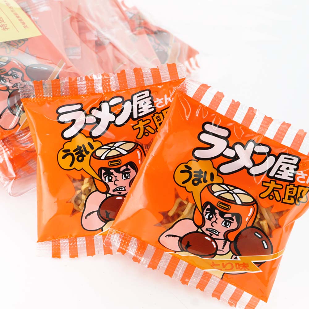 菓道　（30個入）　ラーメン屋さん太郎　【駄菓子のまとめ買い・ラーメン系の駄菓子】　駄菓子の卸・通販　２丁目ひみつ基地