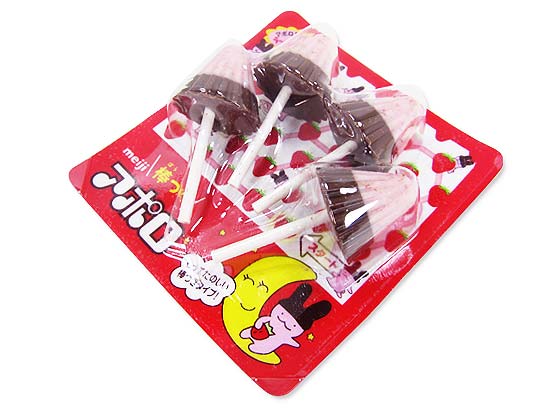 明治 棒付き アポロ （10個入） 【お菓子のまとめ買い・チョコレート系