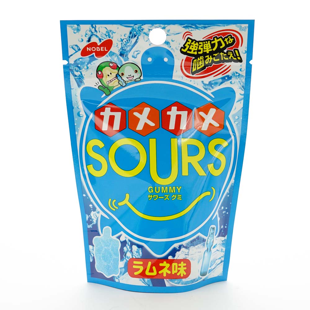 ノーベル サワーズグミラムネ 6個入 お菓子のまとめ買い グミ お餅系の駄菓子 駄菓子の卸 通販 ２丁目ひみつ基地