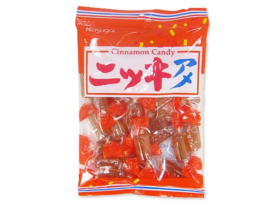 春日井 ニッキアメ 袋キャンディ （バラ売り） 【お菓子のばら
