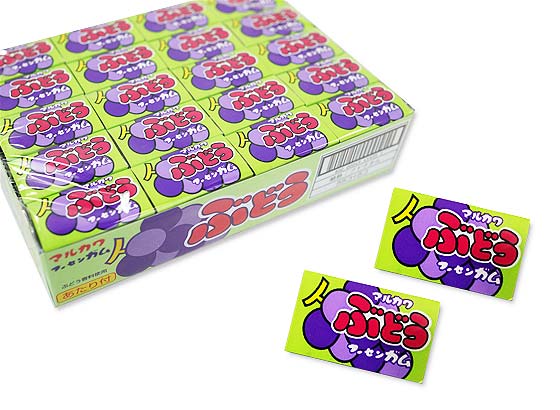 マルカワ ぶどう フーセンガム 55 5個あたり入 駄菓子のまとめ買い ガム系の駄菓子 駄菓子の卸 通販 ２丁目ひみつ基地
