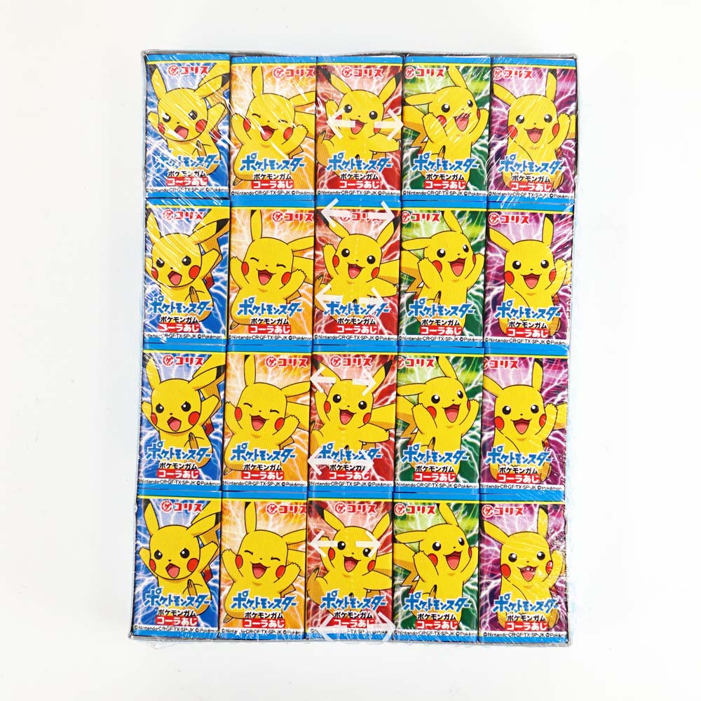 コリス ポケットモンスター ポケモンガム コーラ味 55個 おまけ 5個 お菓子のまとめ買い ガムのお菓子 駄菓子の卸 通販 ２丁目ひみつ基地