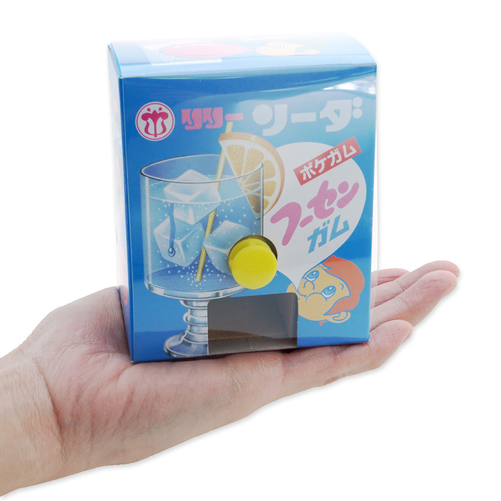 リリー 玉出しガム ソーダ ポケガム (18個入 ) 【 駄菓子のまとめ買い・ガムの駄菓子 】 | 駄菓子の卸・通販 | ２丁目ひみつ基地