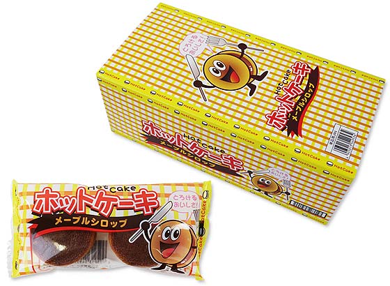 やおきん ホットケーキ メープルシロップ 個入 駄菓子のまとめ買い 焼菓子のお菓子 駄菓子の卸 通販 ２丁目ひみつ基地