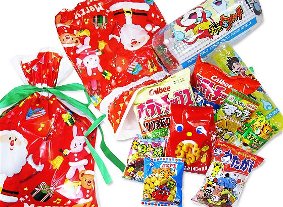 50cmクリスマス限定セット 超特大 クリスマスお菓子詰め合わせ セットb クリスマスお菓子の詰め合わせ 駄菓子の卸 通販 ２丁目ひみつ基地