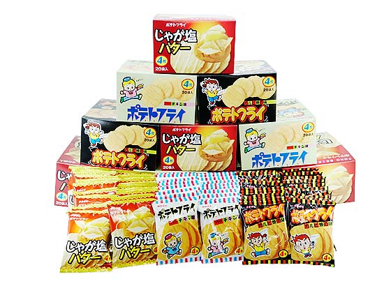 【駄菓子セット・お菓子の詰め合わせ】 東豊製菓 ポテトフライ 3種240個 詰め合わせセット
