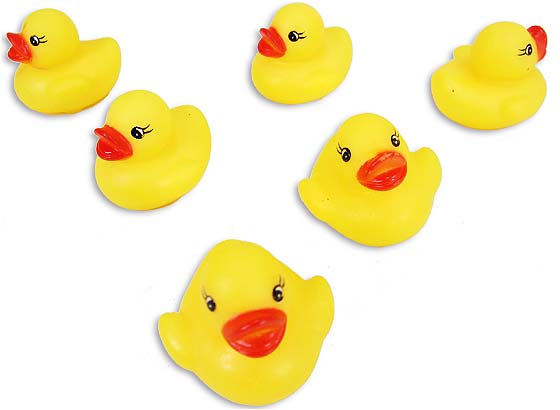 Amazon.co.jp: イマイ すくい用 笛付きミニアヒル（黄） 50個