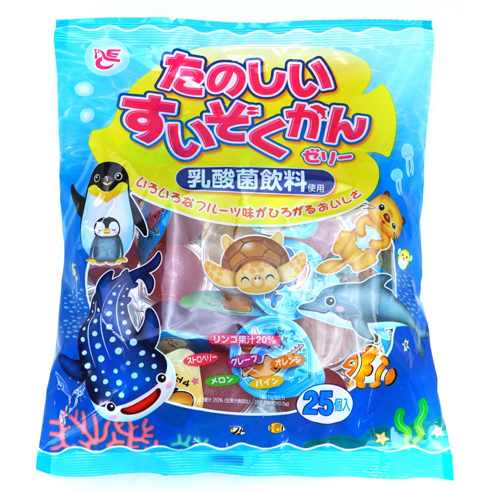 エースベーカリー 25個入 たのしいすいぞくかんゼリー 16個入 お菓子 ゼリー まとめ買い 業務用 問屋