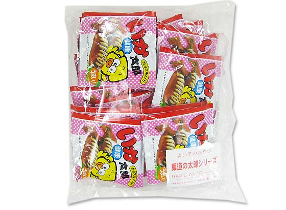 菓道 いか太郎 個入 駄菓子まとめ買い イカ 珍味系菓子 駄菓子の卸 通販 ２丁目ひみつ基地